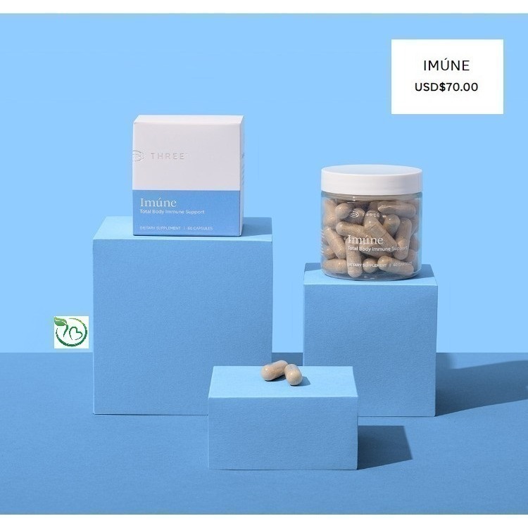 Imune益妙食品60粒/瓶 THREE 脂質體 PDR 混合維生素 礦物質 腸道保健 順暢消化 多種維生素 外食應酬-細節圖3
