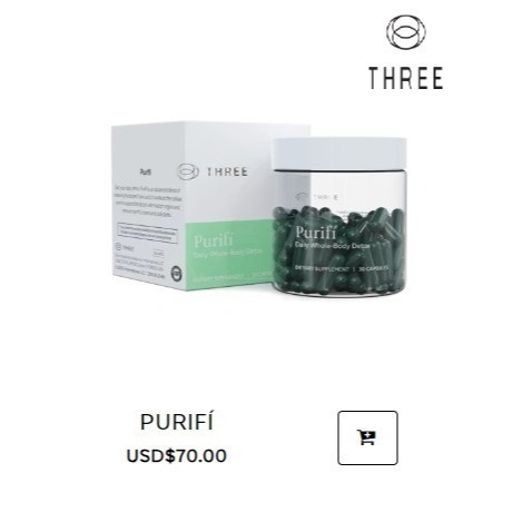 Purifi沛樂食品30粒/瓶 THREE 脂質體 PDR 葉綠酸 富里酸 新陳代謝 腐殖質 奶薊 蘋果膠 車前子 牛蒡-細節圖3