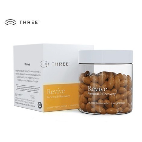 Revive睿力食品60粒/瓶 three 薑黃 乳香 胡椒鹼 白藜蘆醇 沙棘 卵磷脂 肌肉關節 自由基 運動靈活度-細節圖7