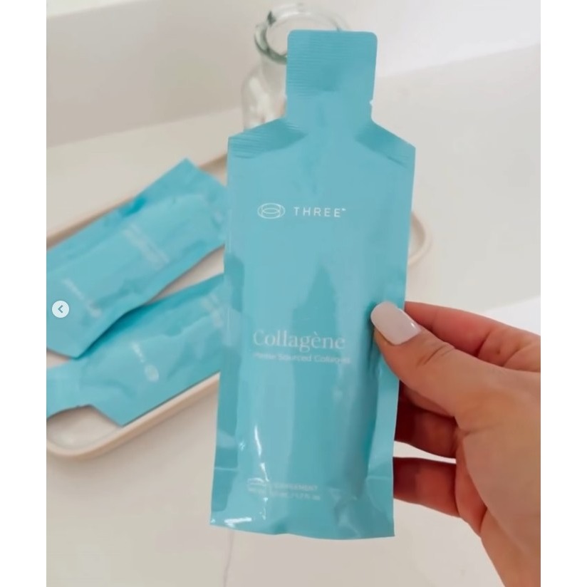 Collagene THREE食品 膠原蛋白 脂質體 PDR 養顏美容 玻尿酸 活力年輕 肌膚 秀髮 指甲 關節-細節圖5
