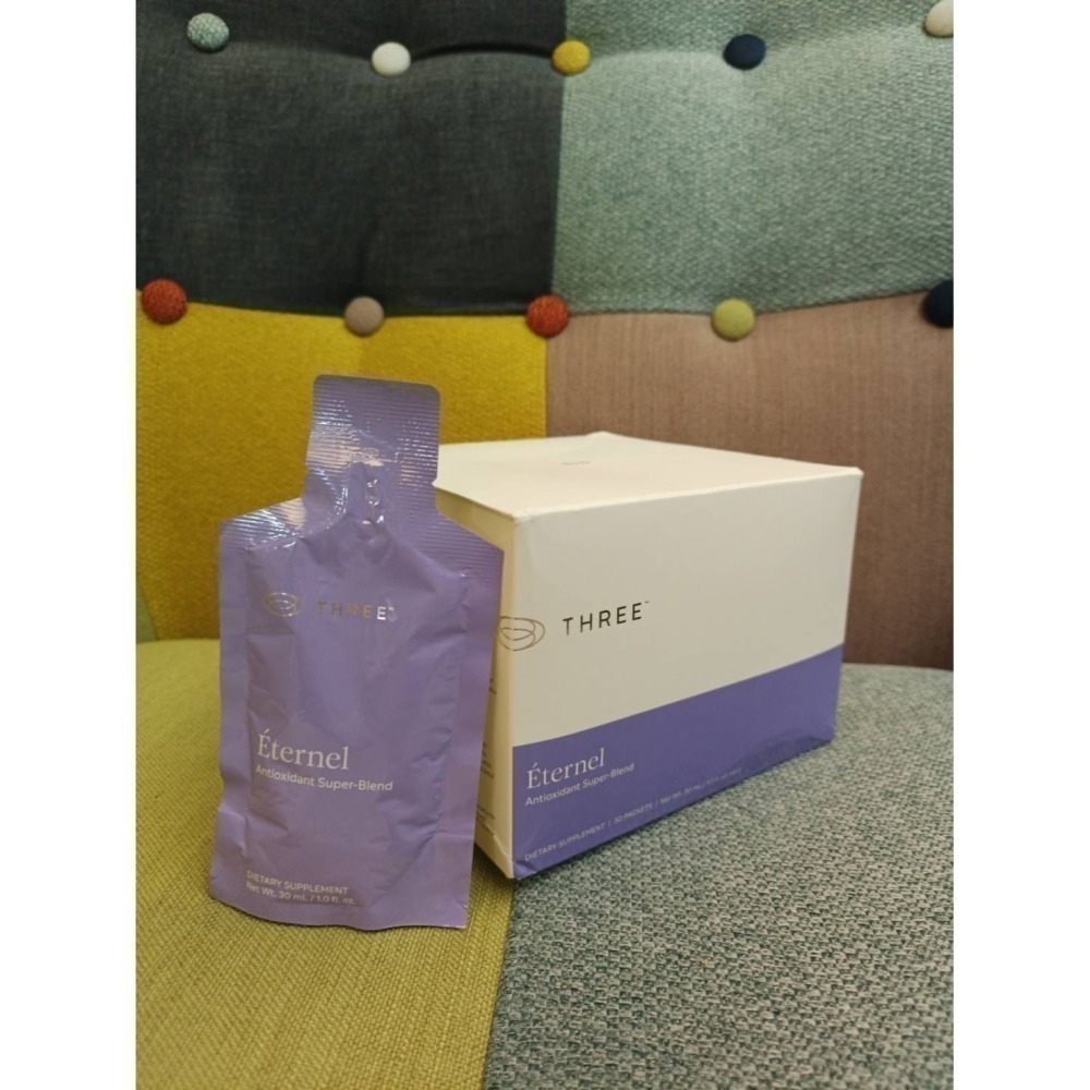THREE食品 Eternel 白藜蘆醇 脂質體 PDR 穀胱甘肽 Q10 石榴 自由基 紫外線 養顏美容 健康防護-細節圖2