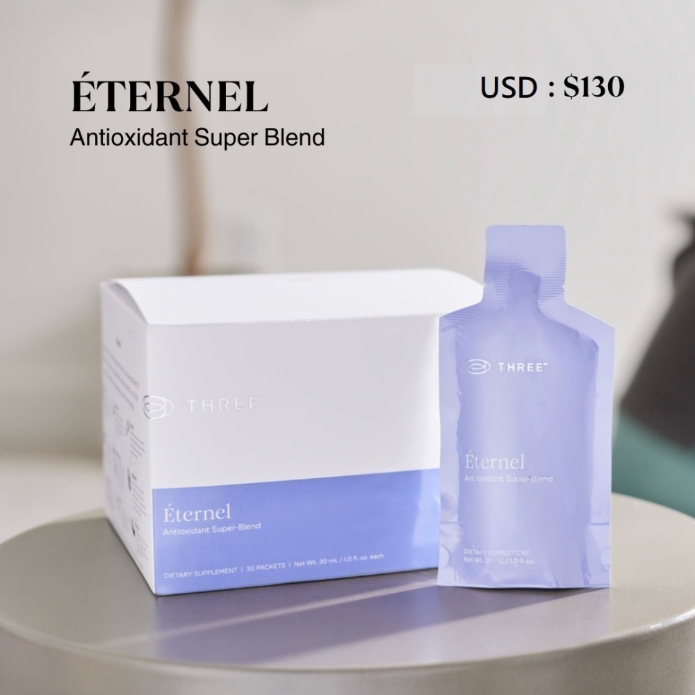Eternel恩蓓飲品30包/盒 素食 three 白藜蘆醇 脂質體技術 穀胱甘肽 Q10 自由基 紫外線 養顏美容-細節圖3