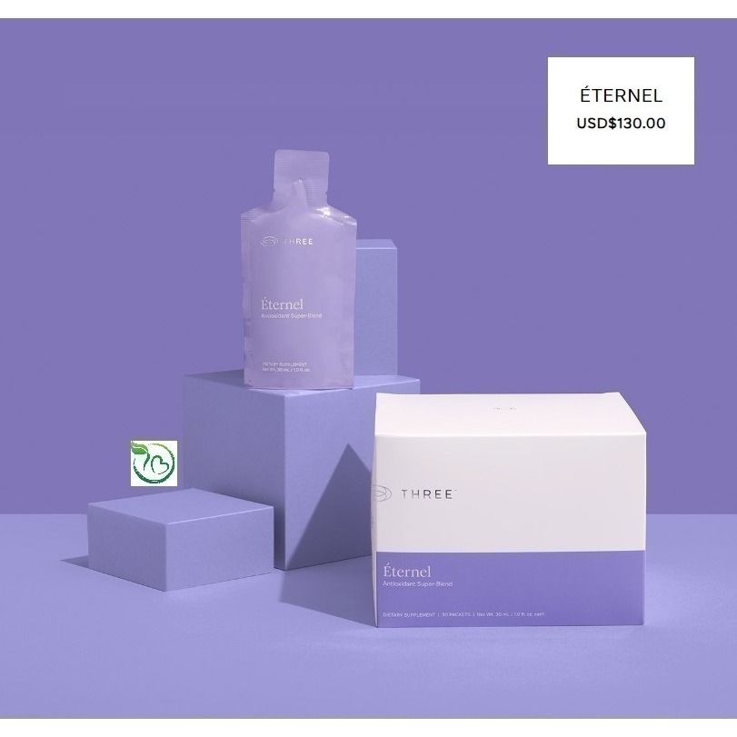 THREE產品 脂質體 PDR 白藜蘆醇 膠原蛋白 維生素 魚油 薑黃 富里酸 礦物質 葉綠酸 穀胱甘肽 精華液-細節圖3