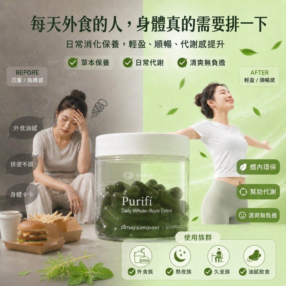 THREE產品 脂質體 PDR 白藜蘆醇 膠原蛋白 維生素 魚油 薑黃 富里酸 礦物質 葉綠酸 穀胱甘肽 精華液-細節圖6