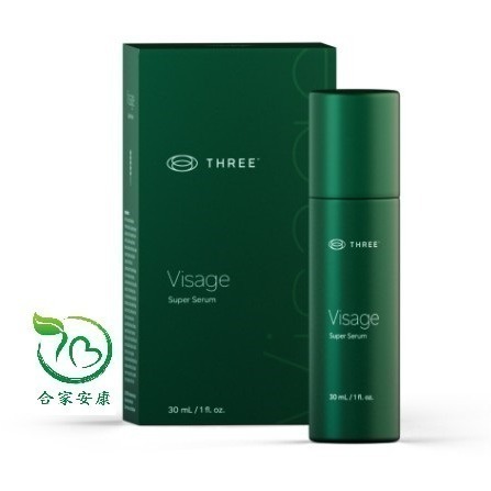 THREE Visage Super Serum 超級精華液 芫荽 竹葉花椒 向日葵 五味子 尿囊素 角鯊烯 補骨脂酚-細節圖4