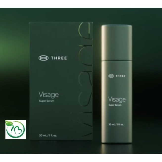 THREE Visage Super Serum 超級精華液 芫荽 竹葉花椒 向日葵 五味子 尿囊素 角鯊烯 補骨脂酚-細節圖10