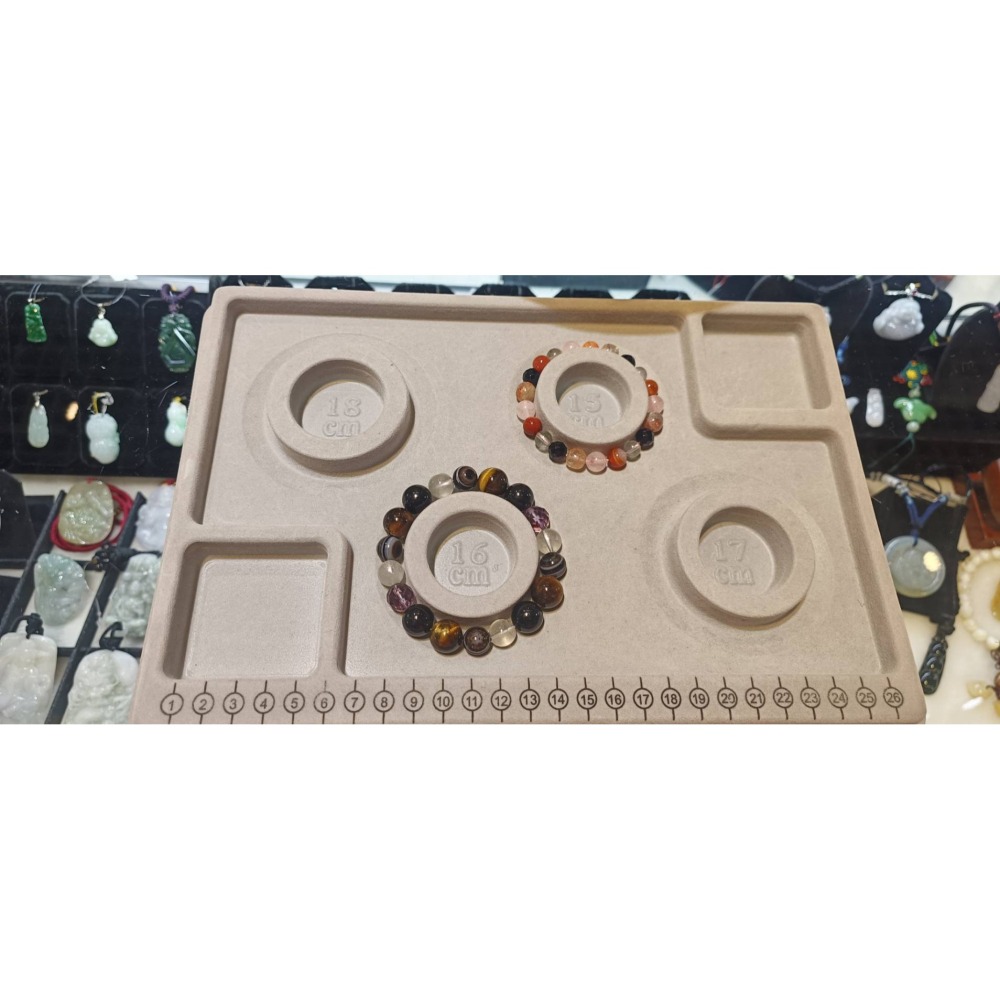 五行招財水晶手鍊(女性)(15圍) 8mm客製化-細節圖4