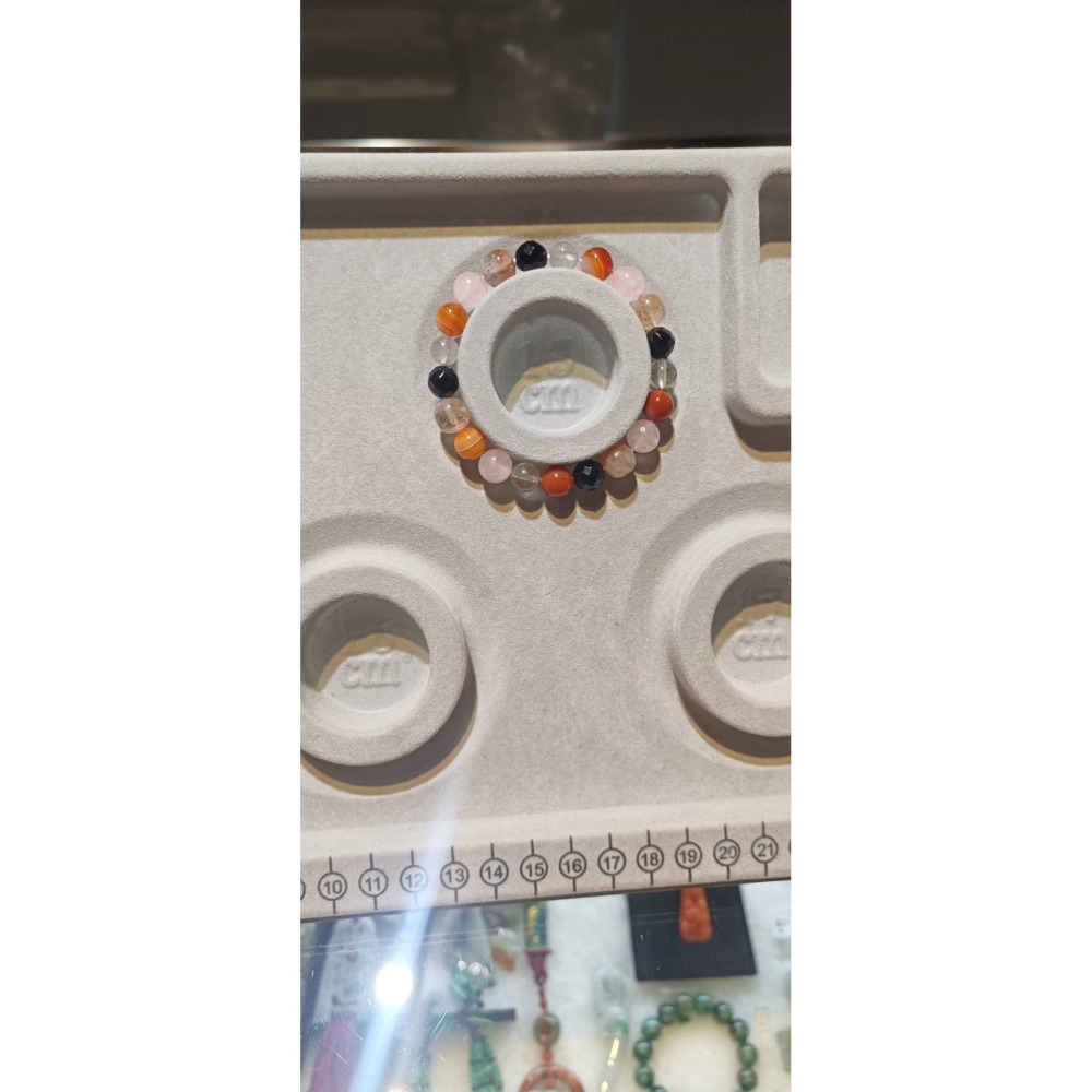 五行招財水晶手鍊(女性)(15圍) 8mm客製化-細節圖11