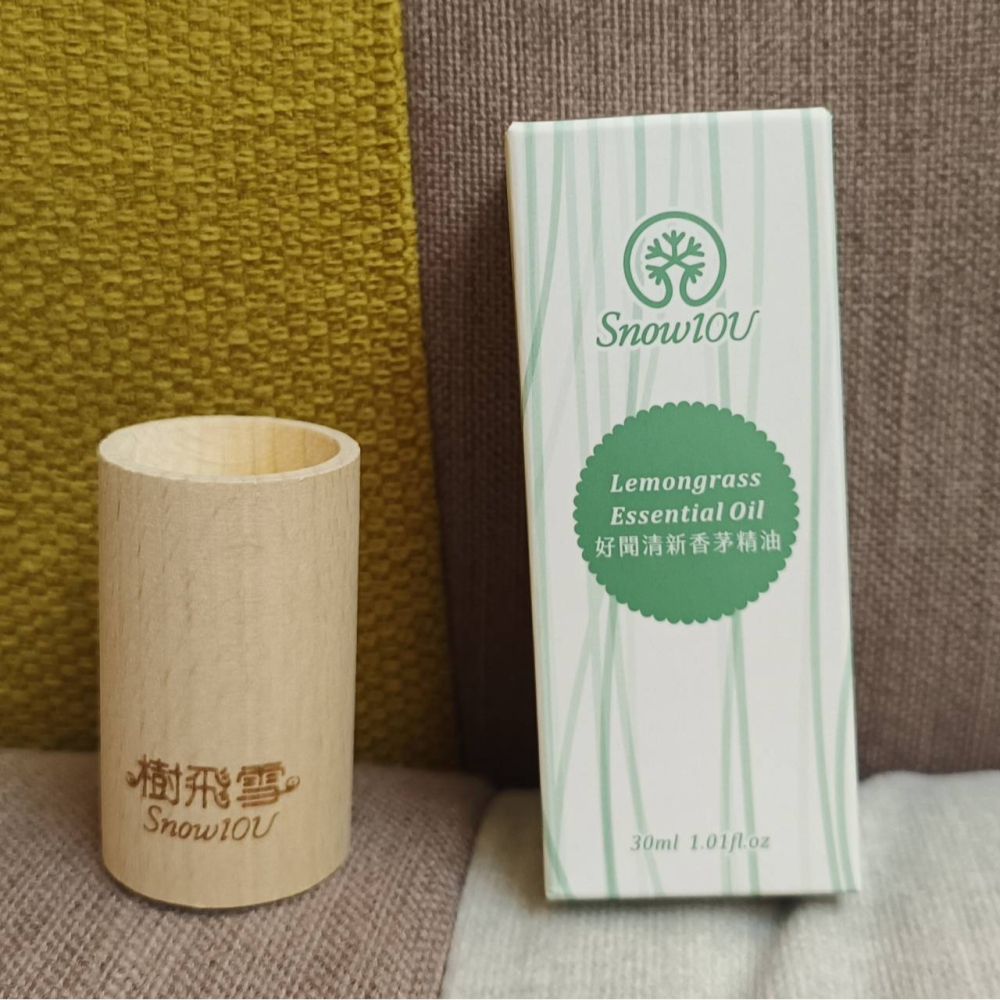 好聞清新香茅精油30ml+樹飛雪精油薰香木1入-細節圖2