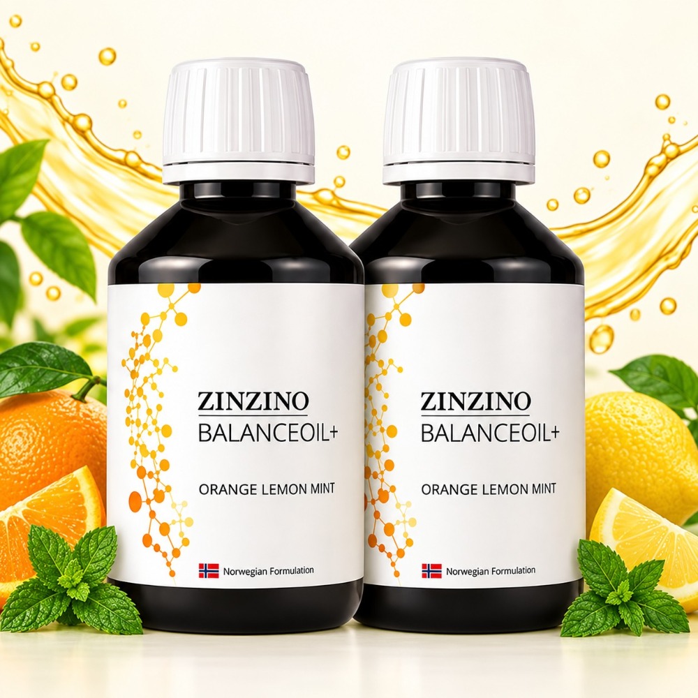 ZINZINO Balance Oil+平衡油300ml/瓶 柳橙檸檬及薄荷風味 聖希諾魚油 挪威配方 瑞典品牌 無腥味-規格圖2