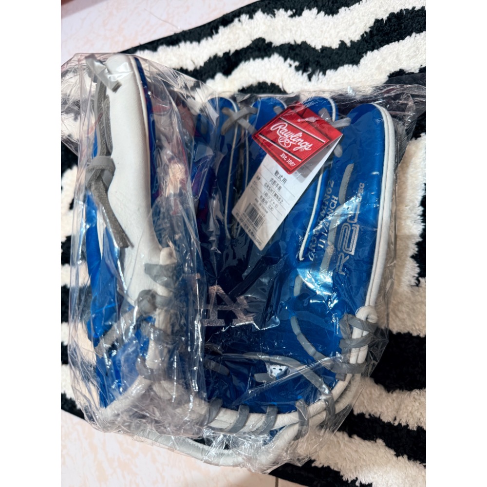 【全新】Rawlings 道奇隊 棒球手套 內野手 右投戴左手-細節圖6