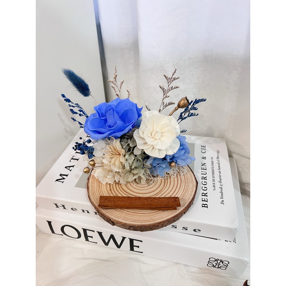 永生花名片座/花禮/開幕誌慶/賀禮/不凋花/玫瑰花/名牌架/照片架/喬遷禮-細節圖8