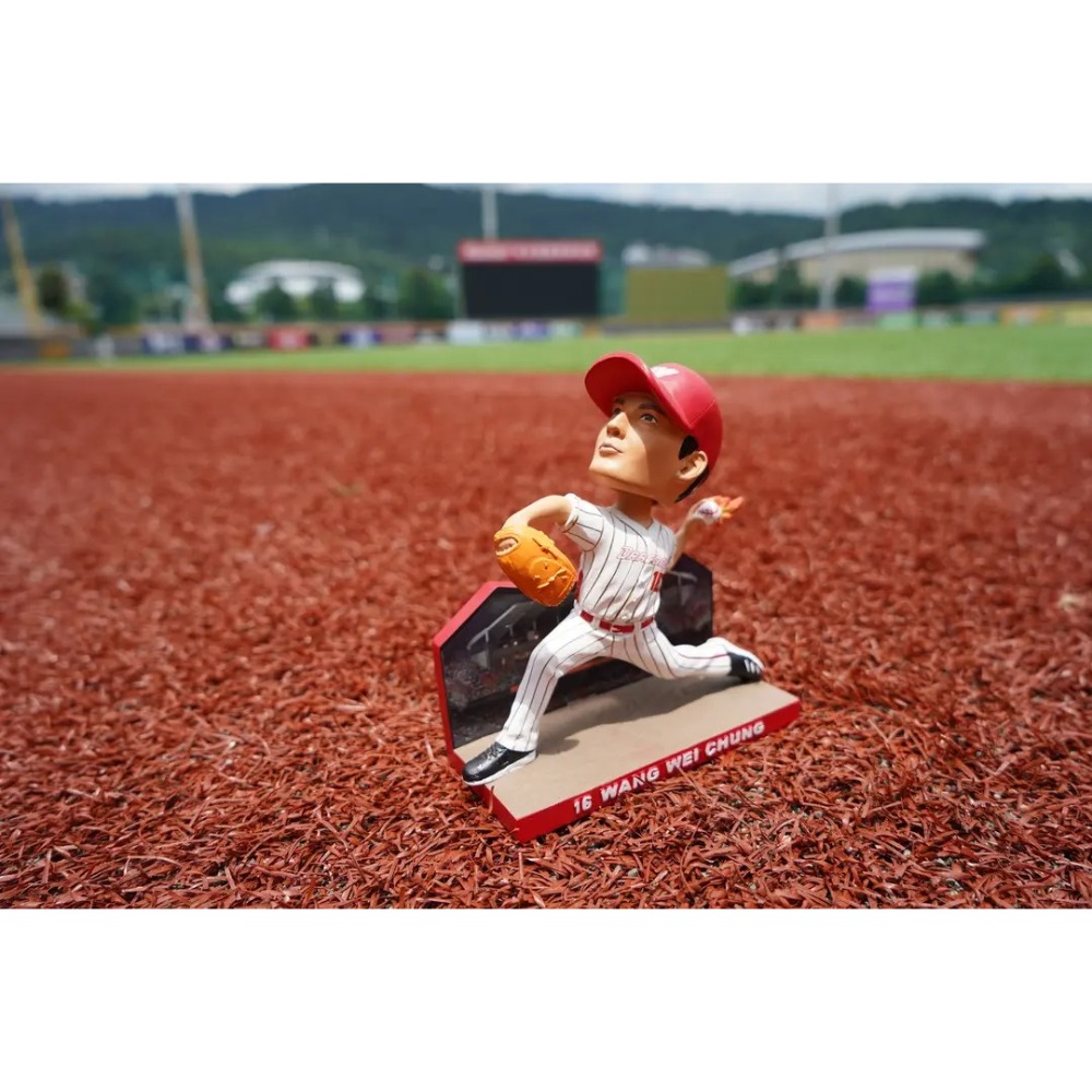 中華職棒 味全龍 龍王 王維中 搖頭娃娃 搖頭公仔 台鋼雄鷹-細節圖3