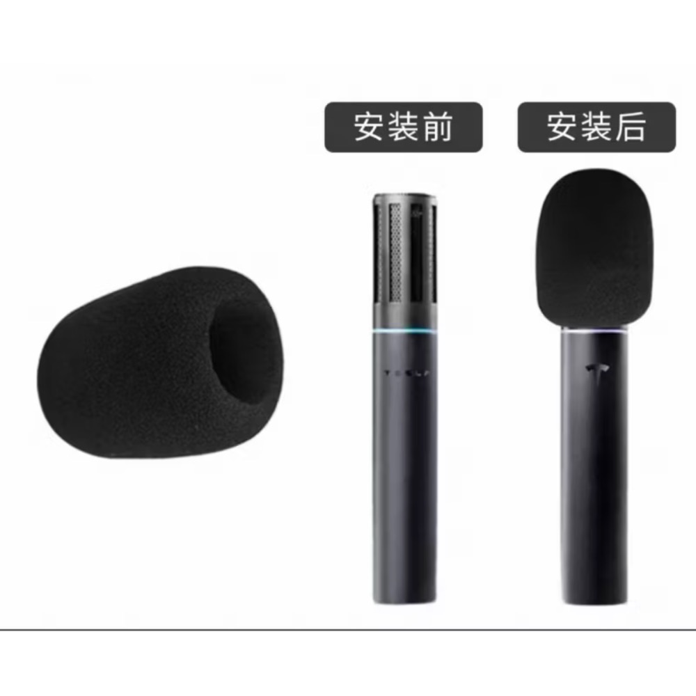 [當天出貨，一年保固] 原廠Tesla Mic 特斯拉麥克風，內含兩支麥克風及一個接收器，麥克風與車輛系統對接順暢-規格圖4