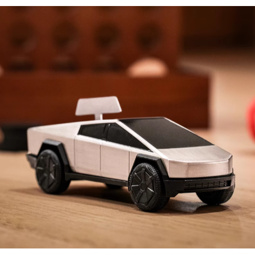 [當日發貨]限量 1:43 Cybertruck 發條玩具車，原廠購買公司貨-細節圖3