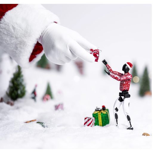 ［當天出貨］聖誕節限量🎄 特斯拉（Tesla）官方 Tesla Bot Optimus 特斯拉機器人模型-細節圖2