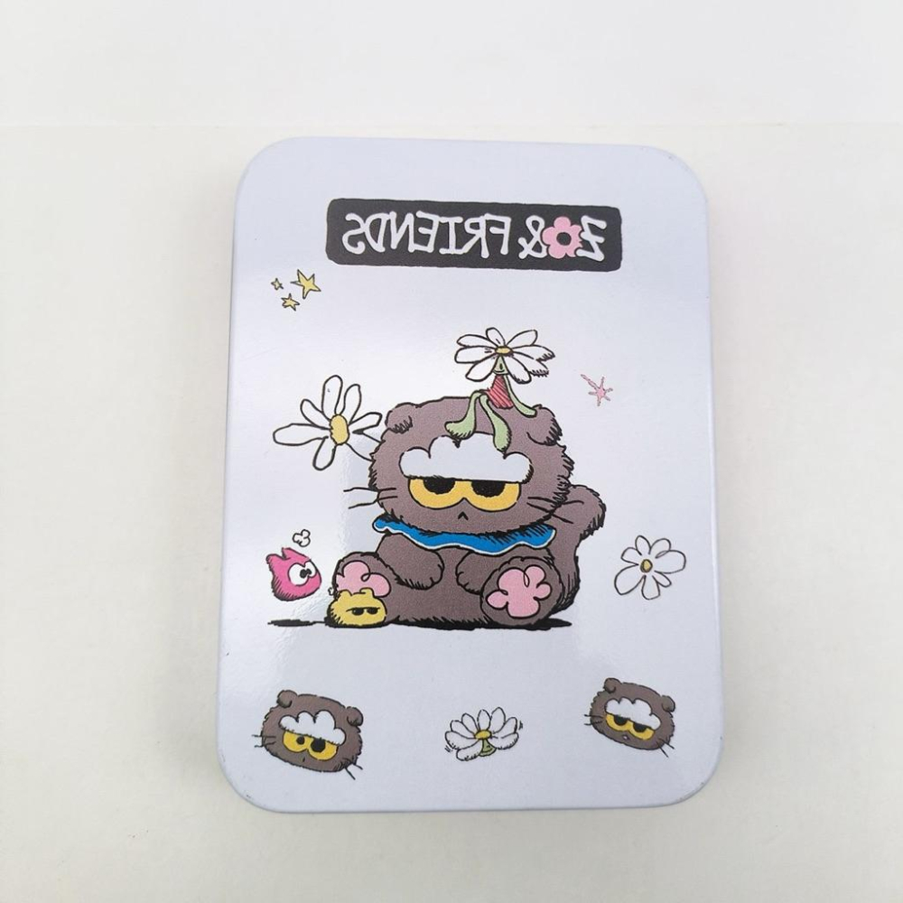 現貨在台）GD權志龍貓咪Zoa飯制鐵盒-細節圖4