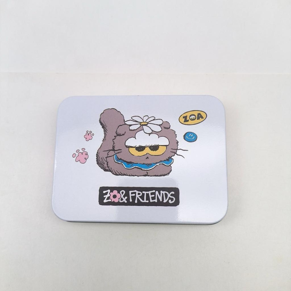 現貨在台）GD權志龍貓咪Zoa飯制鐵盒-細節圖6