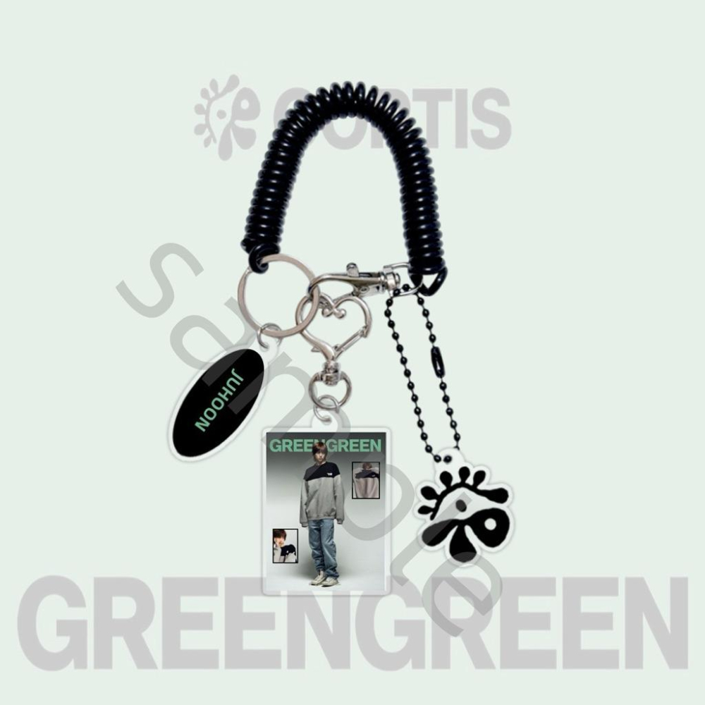 現貨在台🎀Cortis 吊飾 包掛 新專 GreenGreen 壓克力鑰匙扣 韓團週邊-細節圖6