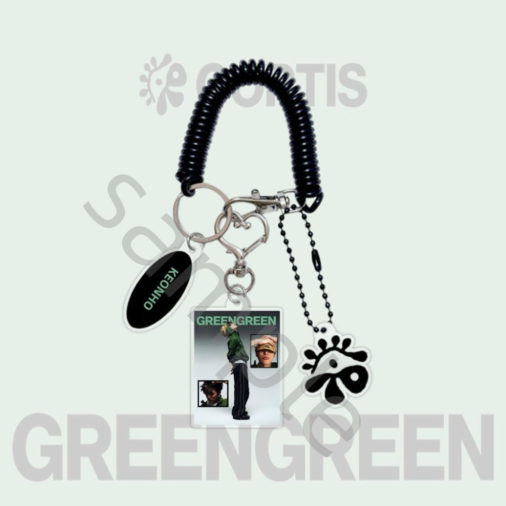 現貨在台🎀Cortis 吊飾 包掛 新專 GreenGreen 壓克力鑰匙扣 韓團週邊-細節圖7