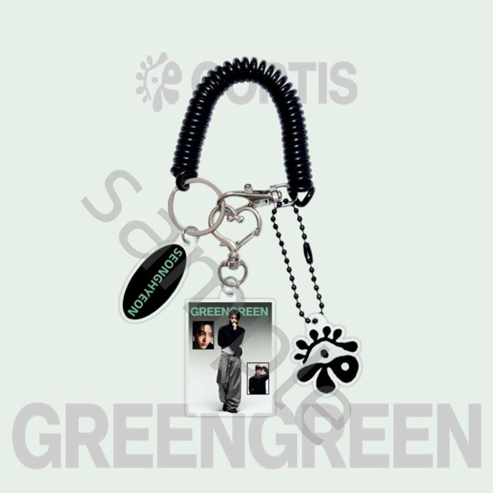 現貨在台🎀Cortis 吊飾 包掛 新專 GreenGreen 壓克力鑰匙扣 韓團週邊-細節圖8