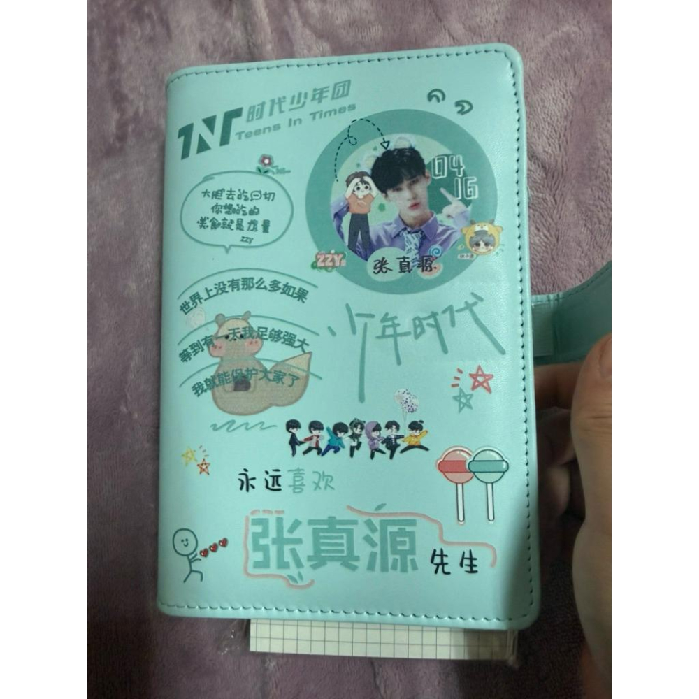 現貨在台）時代少年團手帳本 筆記本 馬嘉祺 丁程鑫 嚴浩翔-細節圖2