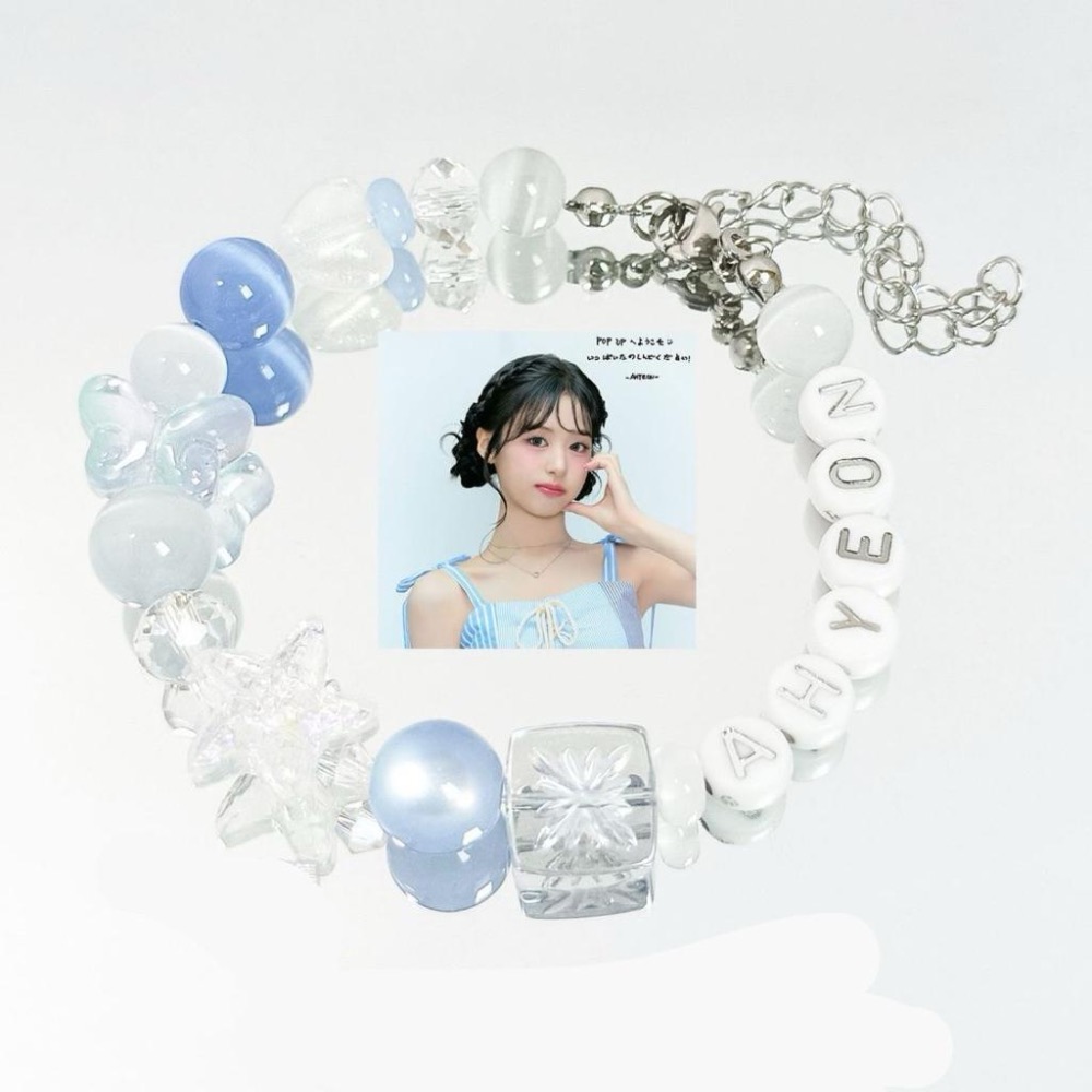 現貨在台）BABYMONSTER女團應援手鍊演唱會專輯黑紅色寶怪周邊鄭雅賢DIY手串 手鏈 寶怪周邊 應援物 快閃-細節圖9