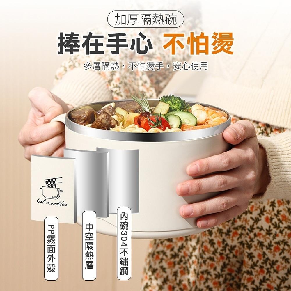 【24hr 出貨】瀝水泡麵|不鏽鋼碗|泡麵鍋|湯碗|不鏽鋼湯碗|國小餐碗|便當碗|碗-細節圖4