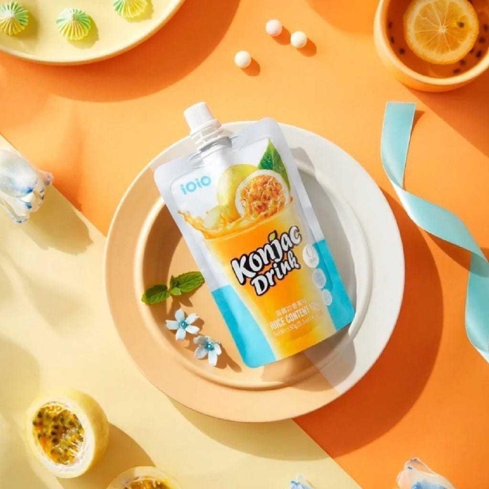 【24hr出貨】箱出20包入十全iOiO超口感蒟蒻|低卡0脂肪蒟蒻飲|百香果蒟蒻|白葡萄蒟蒻|蘋果蒟蒻|蒟蒻飲|果凍飲-細節圖2
