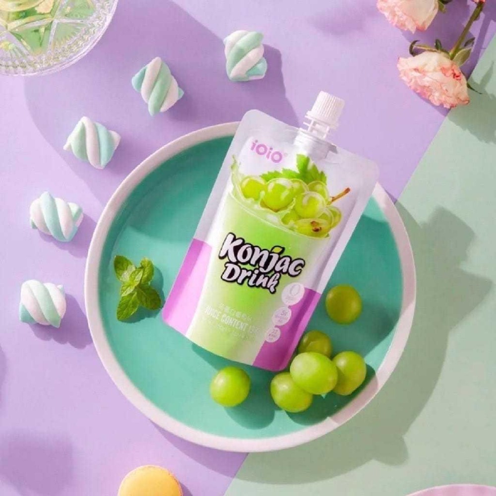 【24hr出貨】箱出20包入十全iOiO超口感蒟蒻|低卡0脂肪蒟蒻飲|百香果蒟蒻|白葡萄蒟蒻|蘋果蒟蒻|蒟蒻飲|果凍飲-細節圖3