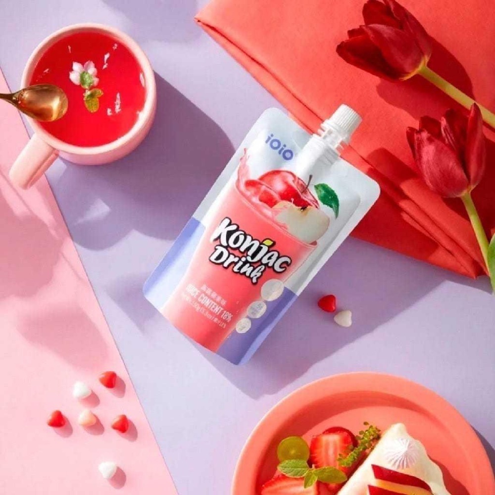 【24hr出貨】箱出20包入十全iOiO超口感蒟蒻|低卡0脂肪蒟蒻飲|百香果蒟蒻|白葡萄蒟蒻|蘋果蒟蒻|蒟蒻飲|果凍飲-細節圖4