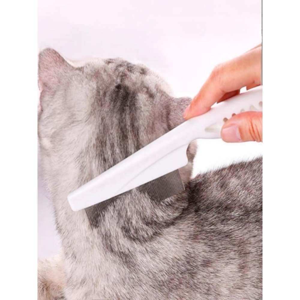 多咪多 現貨 寵物除蚤梳 貓狗除蚤梳/跳蚤梳/寵物梳子/臉毛梳/眼角梳/密齒梳/排梳/除蚤梳-細節圖2