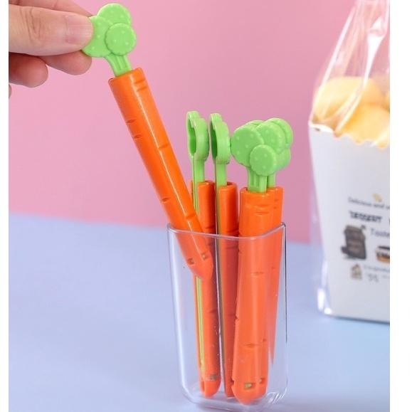 多咪多 台現貨 紅蘿蔔造型密封封口夾  保鮮封袋夾 食物保鮮夾 封袋夾 防潮夾 食品保鮮夾 飼料夾 封口夾 零食夾-細節圖5