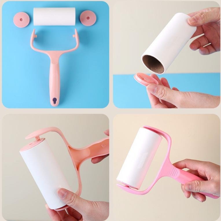 多咪多寵物 現貨黏毛器 滾筒黏毛器 寵物黏毛 黏毛器 黏毛滾筒 可撕式黏毛器 除塵 黏毛 除塵滾筒 除塵紙 黏毛絮灰塵-細節圖5