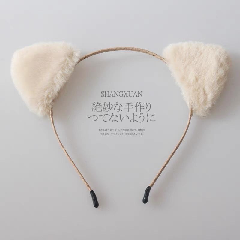 現貨 貓耳髮箍 明星同款 髮箍 女生配件 貓咪造型髮箍 女生 髮飾 學生配件 韓國超萌毛絨貓耳髮箍 洗臉髮箍 卸妝髮箍-細節圖6