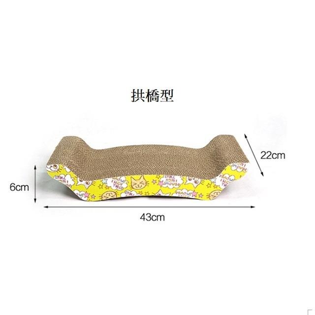 多咪多 現貨 貓抓板 貓咪磨爪 寵物用品 貓玩具 貓咪玩具 寵物玩具 貓玩耍 瓦楞紙 紙板 貓磨爪 魔爪玩具-細節圖6