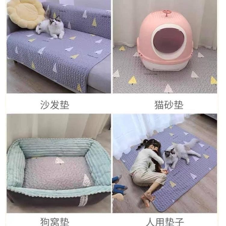 【多咪多】現貨 寵物地墊 玩耍墊 防水墊 沙發墊 睡墊 寵物睡墊 寵物用品 地墊 貓睡墊 狗睡墊 貓用品 狗用品-細節圖5