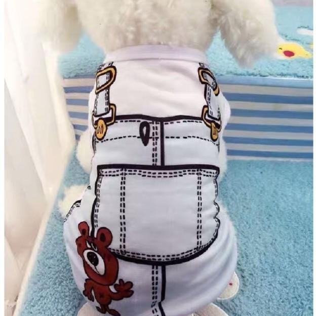 【多咪多】假兩件衣服 寵物衣服 夏日寵物衣服 假兩件寵衣 寵物服飾 春夏寵物衣 秋日寵物衣-細節圖4