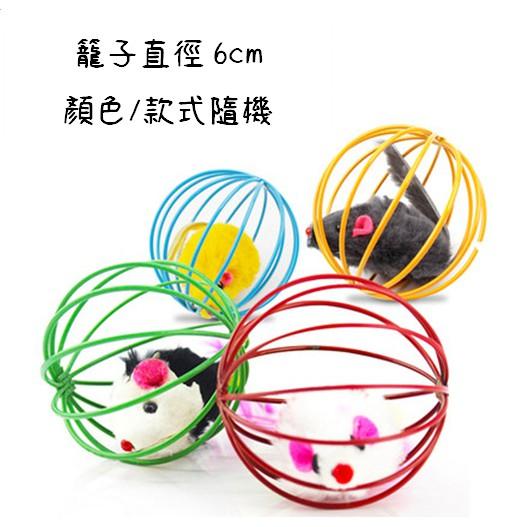 【多咪多】 籠中毛絨老鼠 貓咪玩具 籠中鼠 寵物玩具 貓玩具 老鼠玩具 滾動籠中鼠 囚籠鼠 逗貓玩具 毛絨鼠 玩具 貓咪-細節圖2
