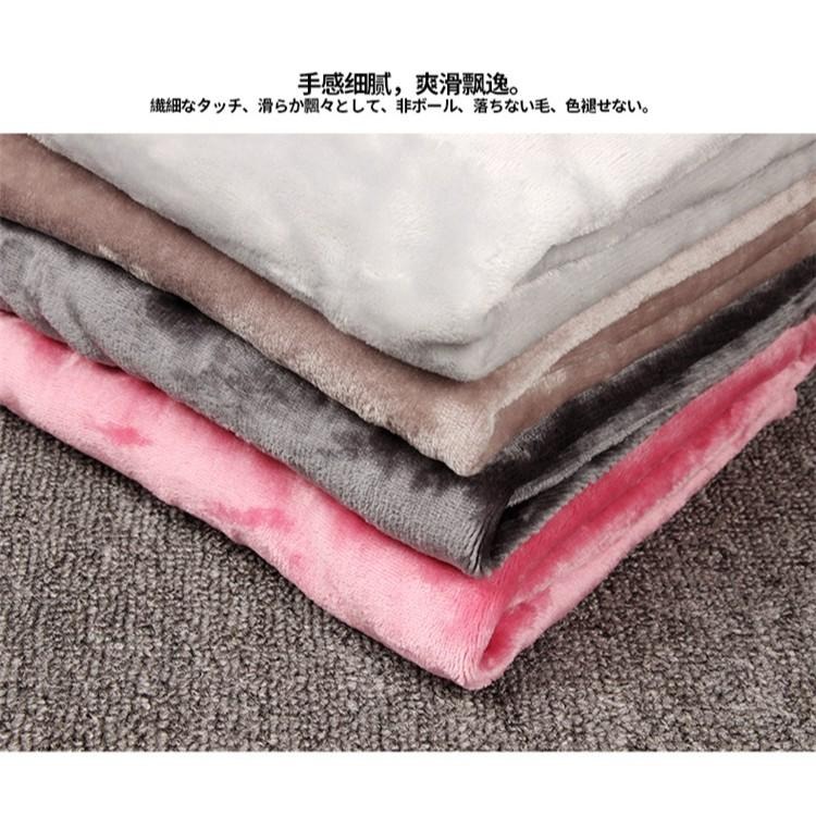 【多咪多】秋冬經典珊瑚絨保暖毯/素色毯/毛毯/寵物保暖/珊瑚毯/睡毯/寵物毛毯/狗狗毯/貓毯/被子/睡毯/冷氣毯-細節圖3