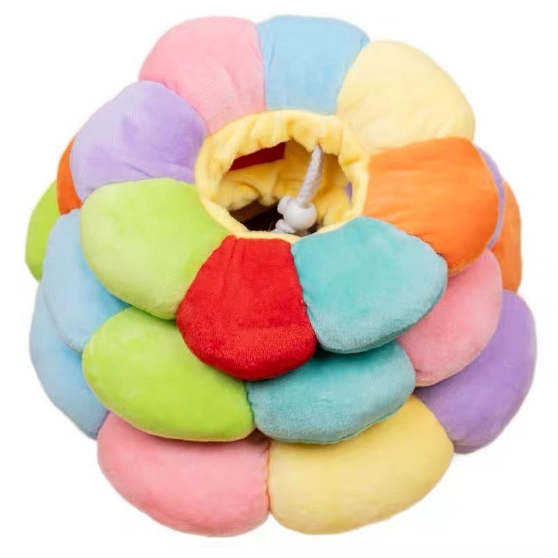 多咪多現貨 伊莉莎白頭套 太陽花頭套 小花頭套 防水頭套 寵物防咬 寵物頭套 寵物用品 寵物防舔 狗頭套 貓頭套-細節圖7