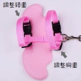 【多咪多】天使翅膀胸背帶牽繩 寵物牽繩 寵物用品 天使翅膀 狗牽繩 貓牽繩 胸背帶 寵物胸背 工自牽繩 寵物配件-細節圖5