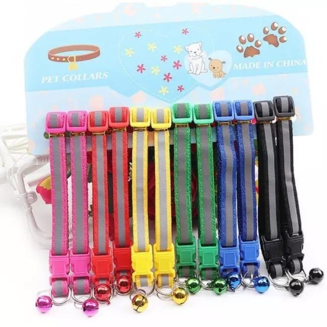 多咪多 現貨出清 反光寵物項圈 鈴鐺項圈 貓項圈 狗項圈 寵物項圈 貓咪項圈 項圈 反光項圈 寵物用品 清倉 貓 狗-細節圖2