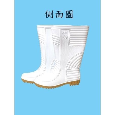 日日新6008男雨鞋(綠/白/黑，可加購竹炭鞋墊)-細節圖3