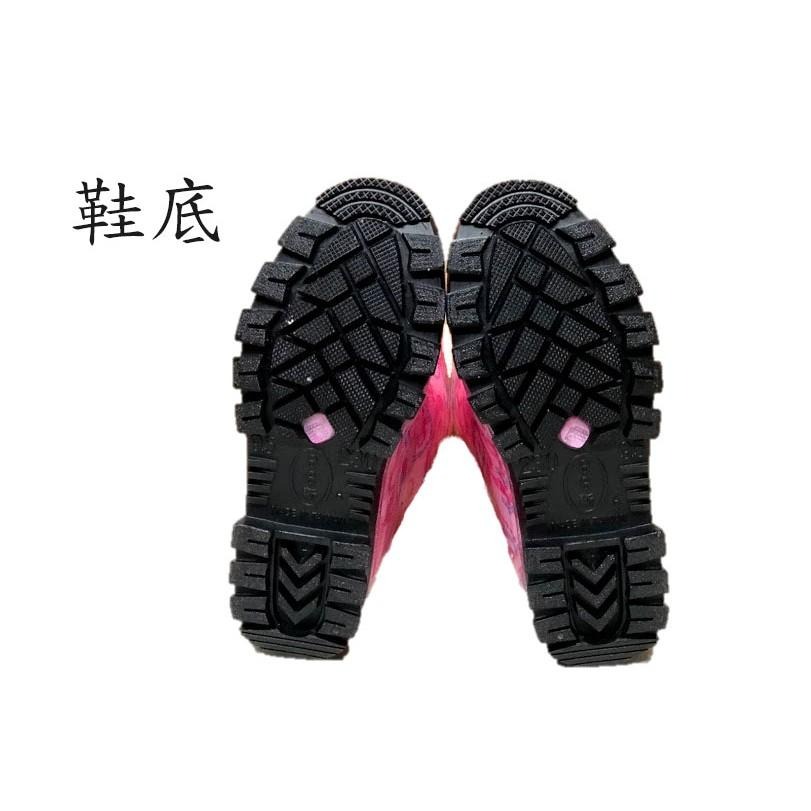 日日新189女用雨鞋(紅星、附鞋墊)-細節圖3