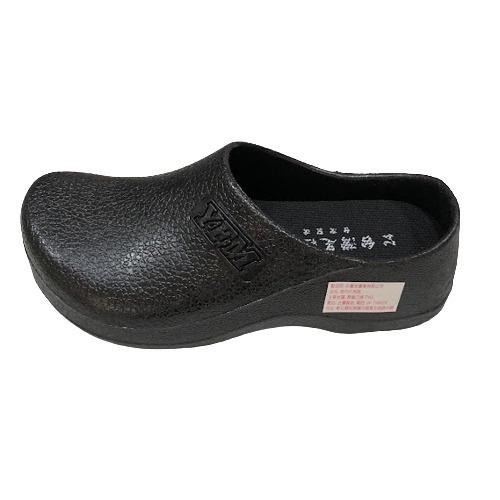 永豐美020廚師鞋、荷蘭鞋、工作鞋(黑/紅)，附鞋墊-細節圖4