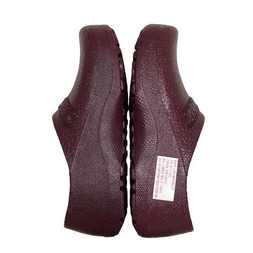 永豐美020廚師鞋、荷蘭鞋、工作鞋(黑/紅)，附鞋墊-細節圖6