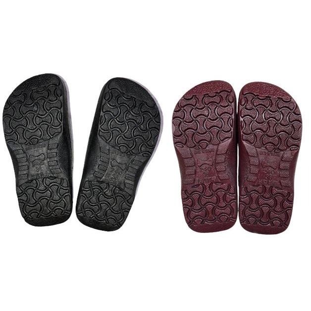 永豐美020廚師鞋、荷蘭鞋、工作鞋(黑/紅)，附鞋墊-細節圖8