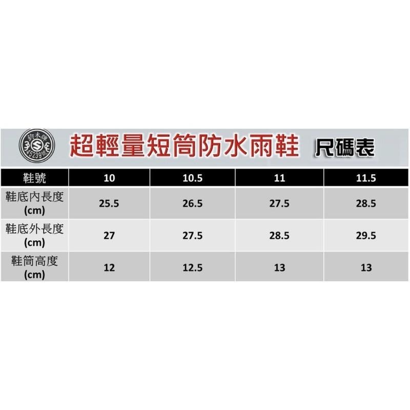 鈴木牌602超輕短筒雨鞋(黑)-細節圖6