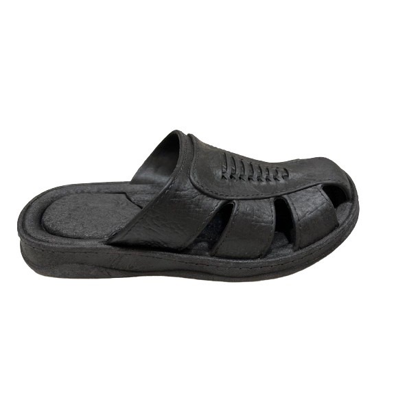 金星702男拖鞋(黑/咖啡)-細節圖4